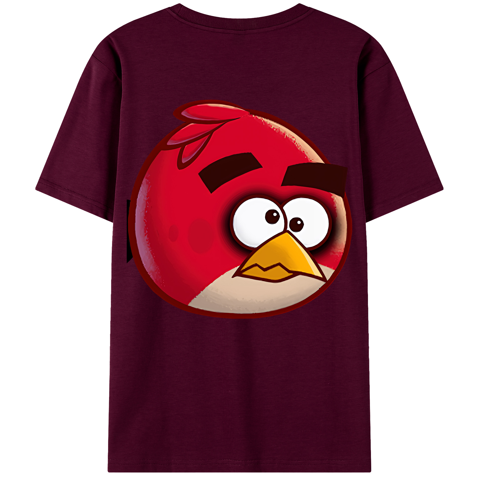 （画像用） Angry Birds アングリーバード レディース半袖Tシャツ(バックプリント)